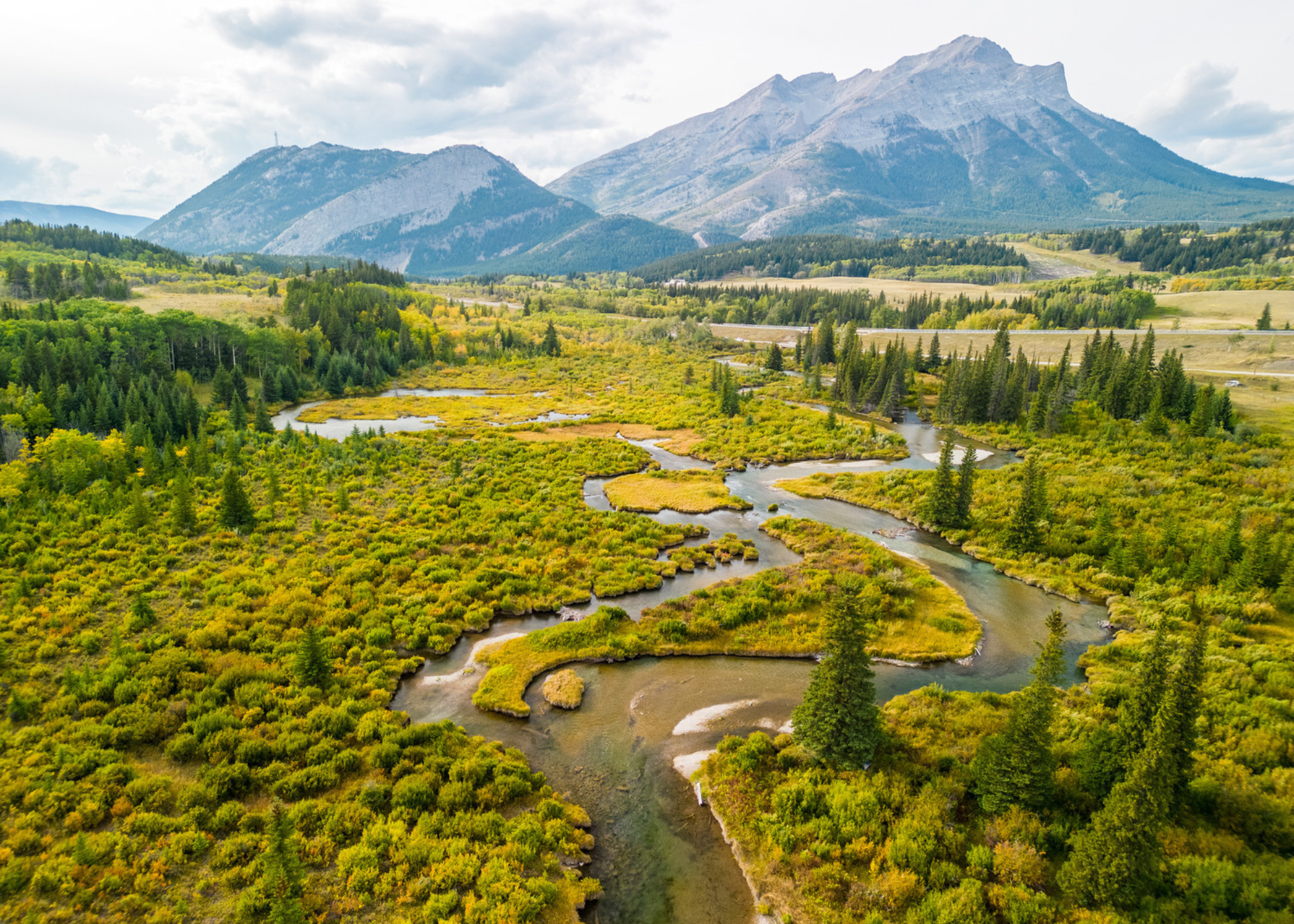 دراو استانی آلبرتا در ۲۹ اکتبر ۲۰۲۵