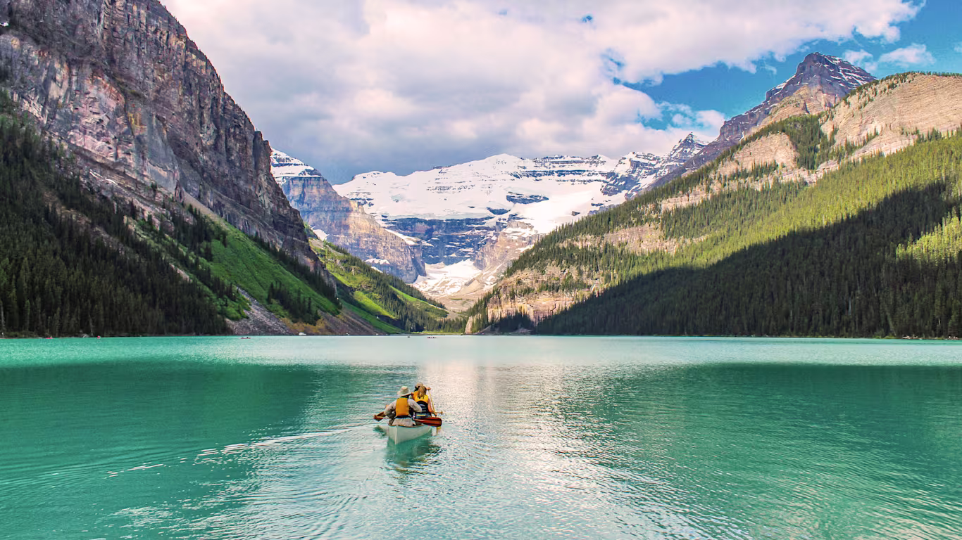 دراو استانی آلبرتا در ۱۵ اکتبر ۲۰۲۵