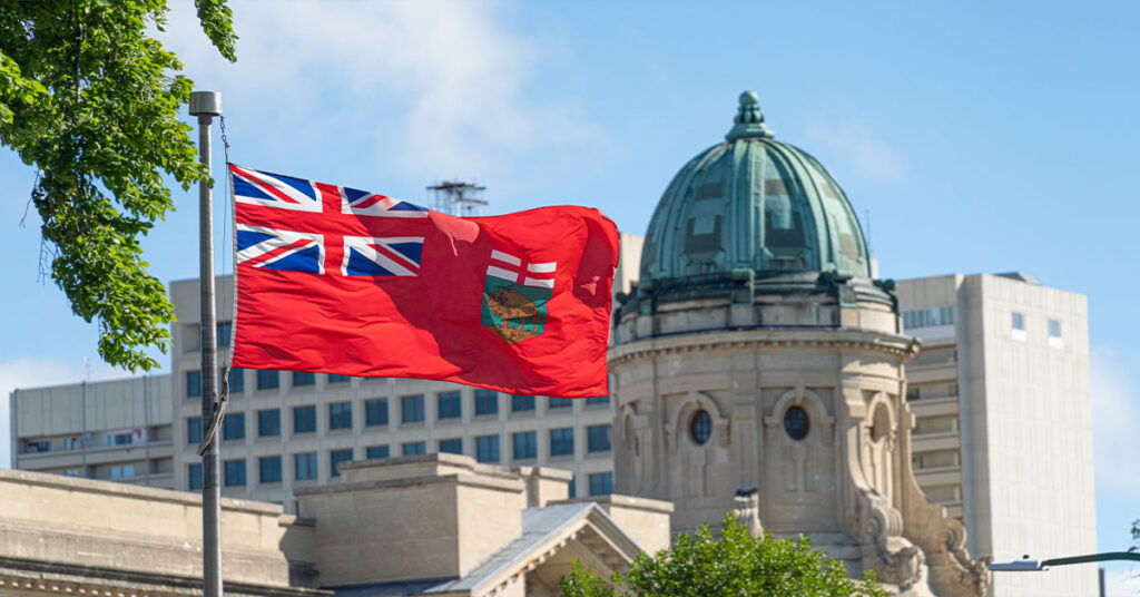 دراو استانی منیتوبا در ۴ سپتامبر ۲۰۲۵