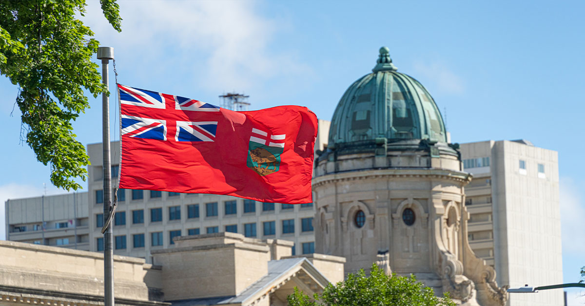 دراو استانی منیتوبا در ۴ سپتامبر ۲۰۲۵