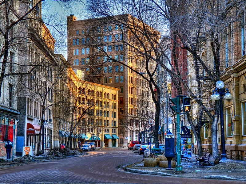 دراو استانی منیتوبا در ۱۸ دسامبر ۲۰۲۵